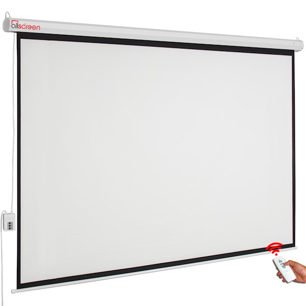 ALLSCREEN Electric projection screen 180X180CM HD Fabric CMP-7272 With remote control