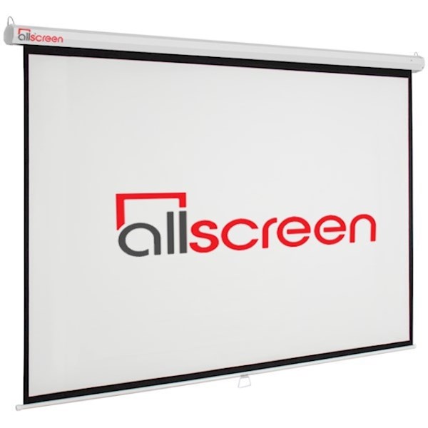 ALLSCREEN Manual projection screen 240CM X 180CM HD Fabric CWP-12043