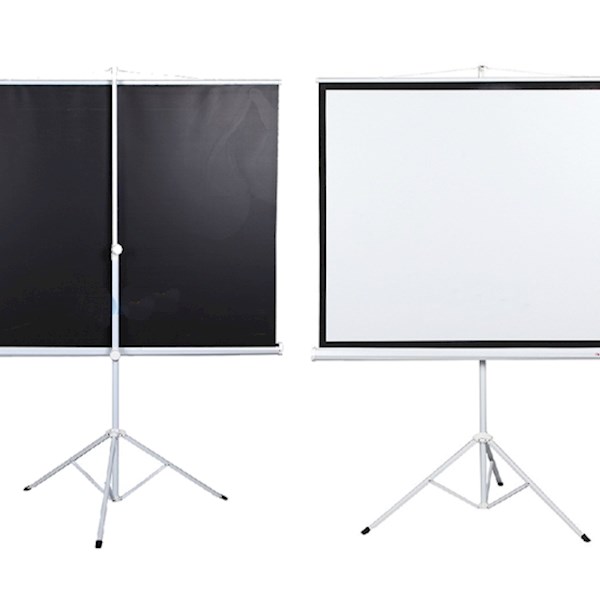 ALLSCREEN Tripod projection screen 244X244CM HD Fabric CTP-9696 Viewing angle 150° 