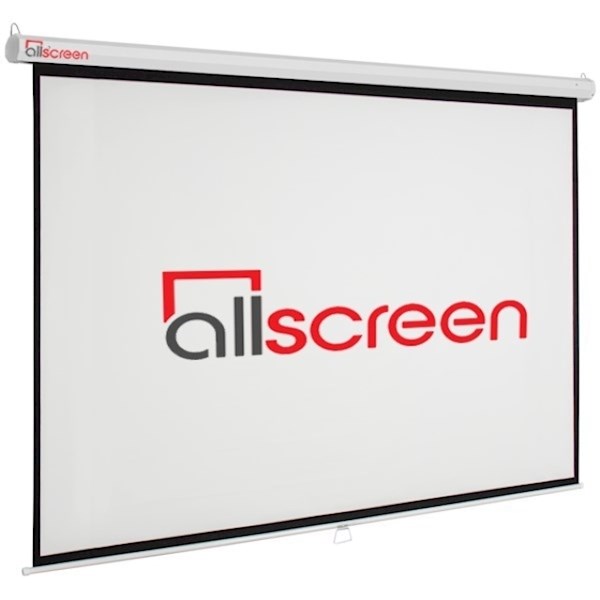 ALLSCREEN MANUAL PROJECTION SCREEN 300x233CM HD FABRIC CWP-11843