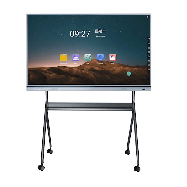 Allscreen DW65HQ982 Q Series, 65”, 4K UHD, Android 11, RAM 4GB, 32GB, Smart Board, Silver